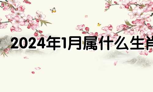 2024年1月属什么生肖 2024年属虎