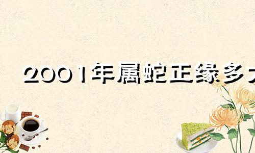 2001年属蛇正缘多大 01年生肖蛇男女姻缘