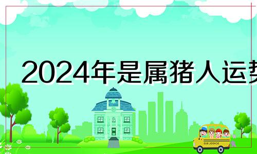 2024年是属猪人运势 2023年是属猪人最大转变