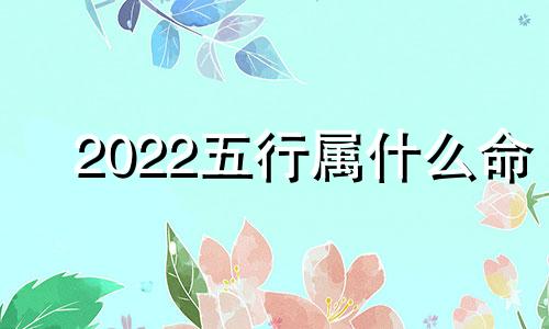 2022五行属什么命 2021五行属什么