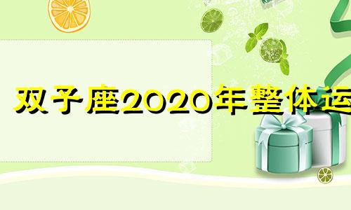 双子座2020年整体运势 双子座运势2020年运势详解