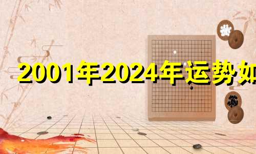 2001年2024年运势如何 2001年在2023年运势