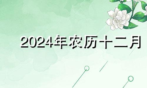 2024年农历十二月 农历十二月二十四可以大扫除吗