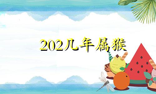 202几年属猴 属猴是202几年