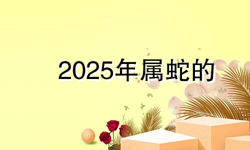 2025年属蛇的 2025年属蛇人的全年运势如何